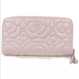 SOLD Chanel Camellia Zippy Wallet